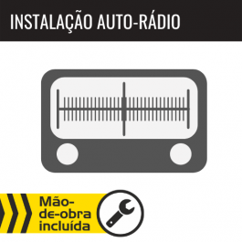 INSTALAÇÃO DE AUTO-RÁDIO PRÉ-EQUIPADO