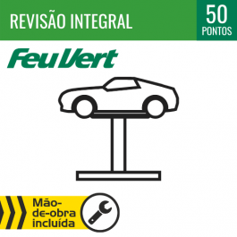 REVISÃO INTEGRAL + ÓLEO FEU VERT 5W40/5W30 